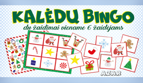 Žaidimas „Kalėdų Bingo“ 3,00€